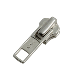 Slider YKK 5 M for Metal zippers, Silver, 10pcs.